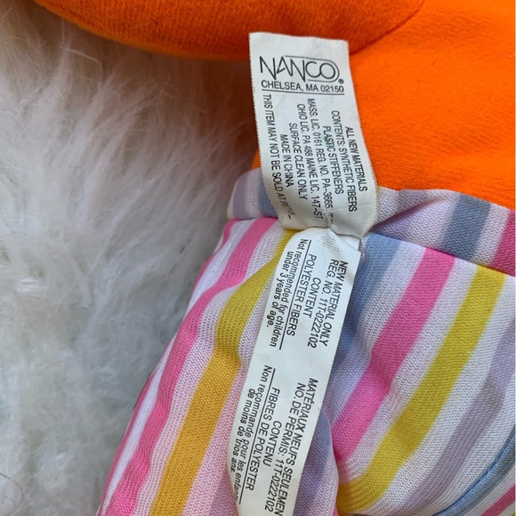 Y2K 2005 Nanco Collectible Sesame Street Beach Ernie Plush Toy - Picture 9 of 9